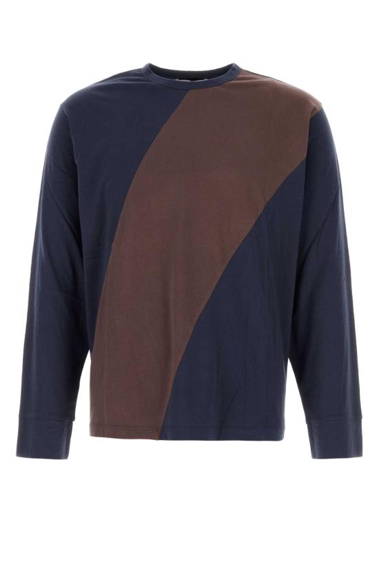 26SS 기마구아스 반팔 티셔츠 MISHATSHIRT NAVYBROWN Multicoloured