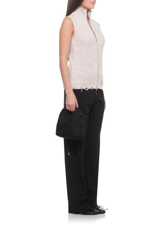 26SS MM6 메종마르지엘라 스웨터 S52FB0101 M13214962 Light grey rose - MM6 MAISON MARGIELA