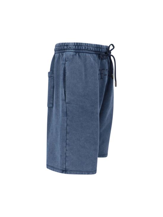 26SS 오프화이트 스트레이트 팬츠 44MCI013S26F005401 MAREADO NIGHT SKY Blue - OFF WHITE