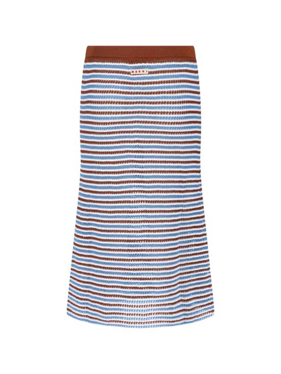 26SS 마르니 미디 스커트 GOMD0128Q0 UFCB35 CRM30 MultiColour - MARNI