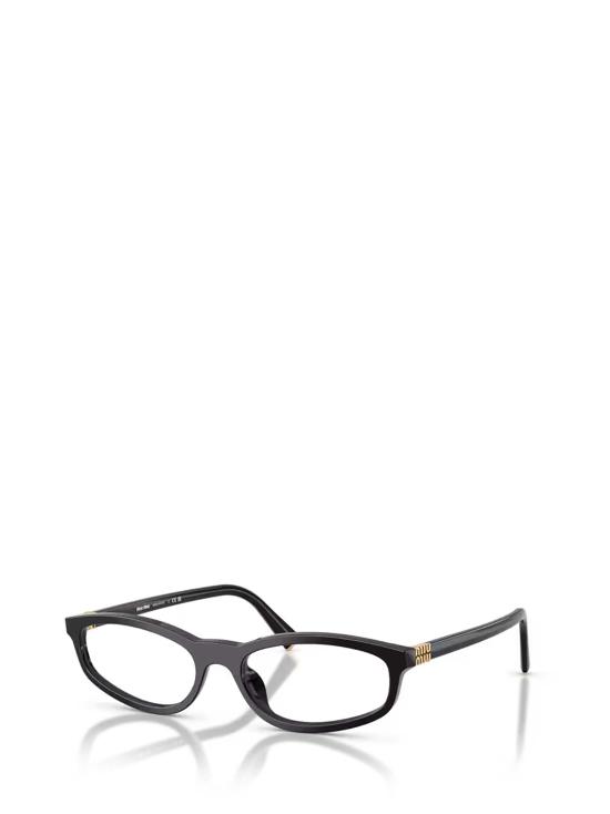 26FW 미우미우 안경 MU 01ZV 16K1O1 BLACK - MIU MIU