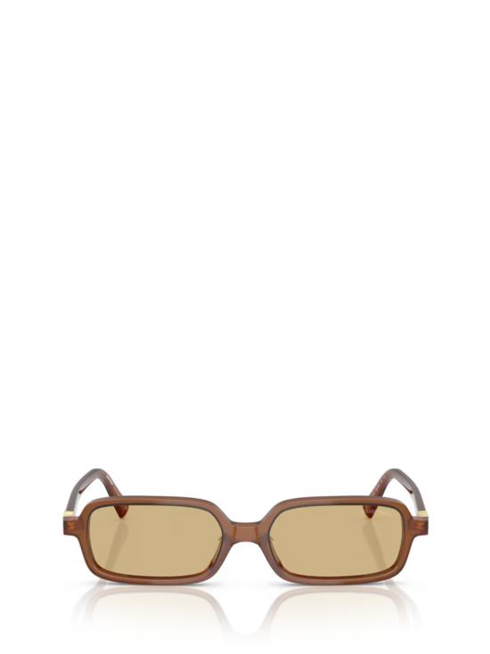 26FW 미우미우 리가드 선글라스 MU 11ZS 22I10R OPALIINE AMBER