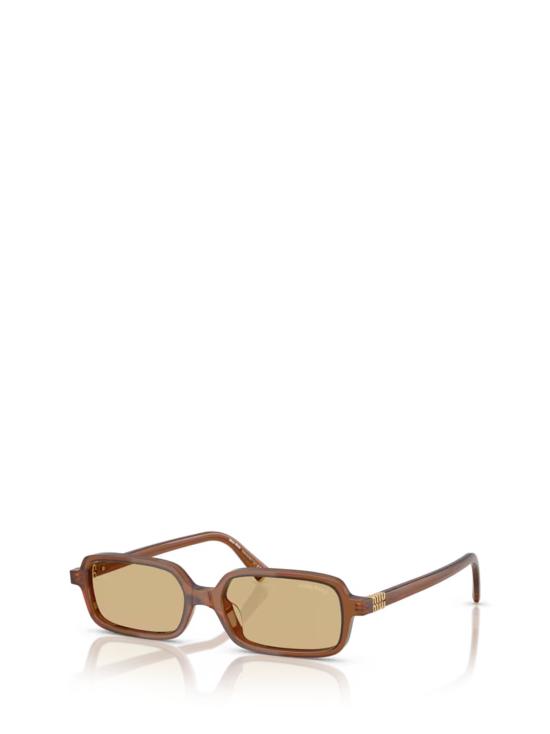 26FW 미우미우 리가드 선글라스 MU 11ZS 22I10R OPALIINE AMBER - MIU MIU