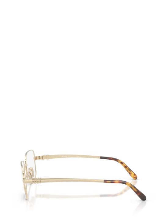 26FW 미우미우 안경 MU 51ZV ZVN1O1 PALE GOLD - MIU MIU