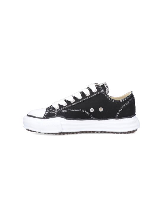 26SS 메종 미하라 야스히로 피터슨 OG 솔 캔버스 로우 A01FW702 BLACK - MAISON MIHARA YASUHIRO