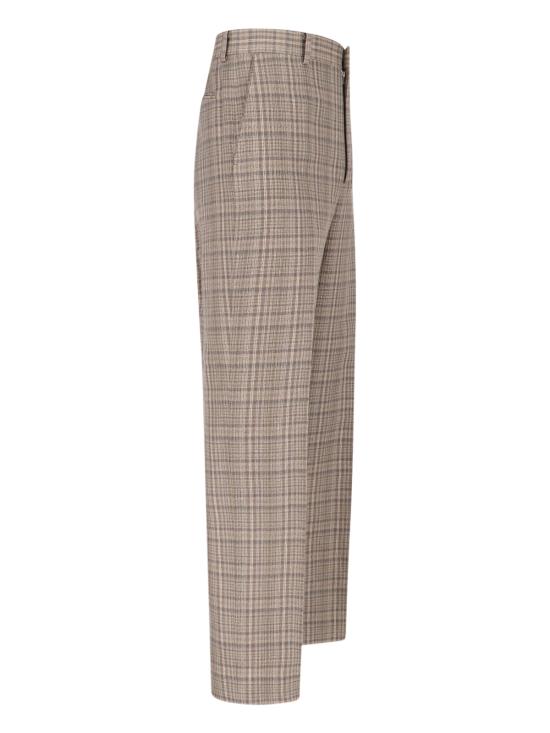 26SS 오라리 스트레이트 팬츠 A26SP02SN DARK BROWN CHECK Brown - AURALEE