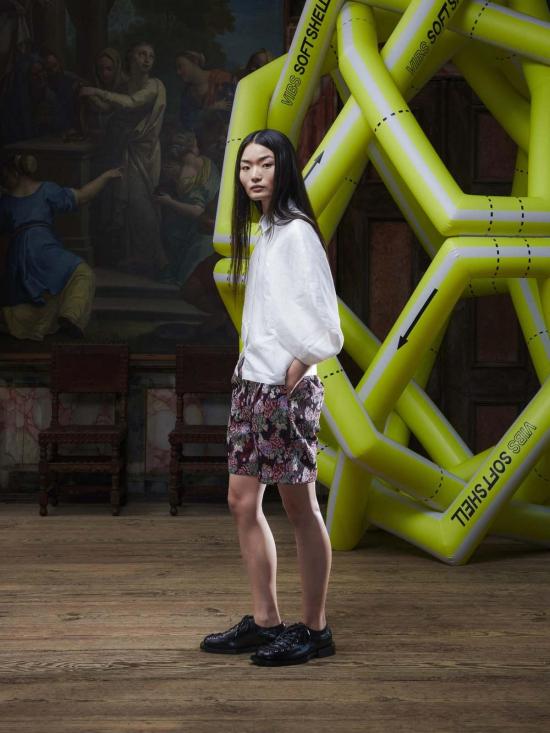  헨릭 빕스코브 탑 Henrik Vibskov 케이스 셔츠 화이트 - HENRIK VIBSKOV