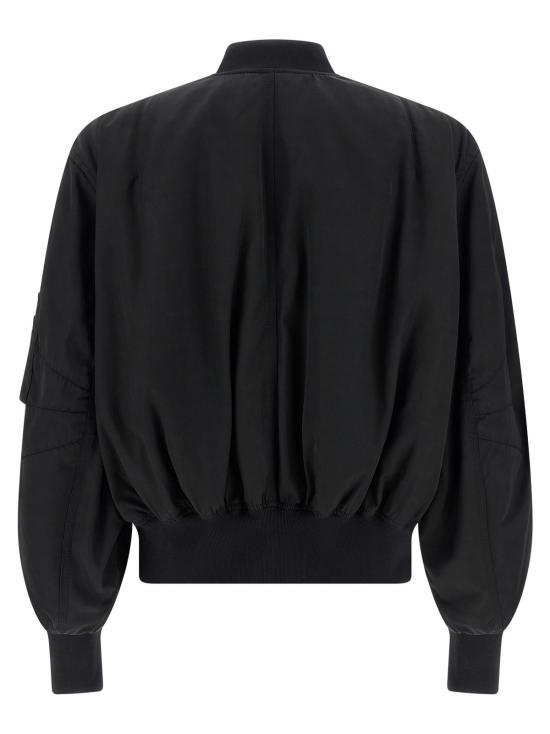  디 아티코 봄버 자켓 아티코 안야 봄버 재킷 블랙 - THE ATTICO