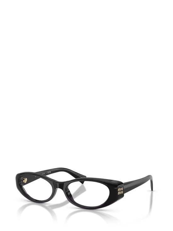 26FW 미우미우 안경 MU 03ZV 16K1O1 BLACK - MIU MIU