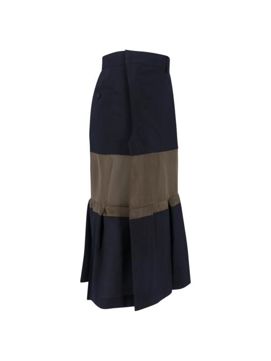 26SS 사카이 미디 스커트 26 08432 212 Blue - SACAI