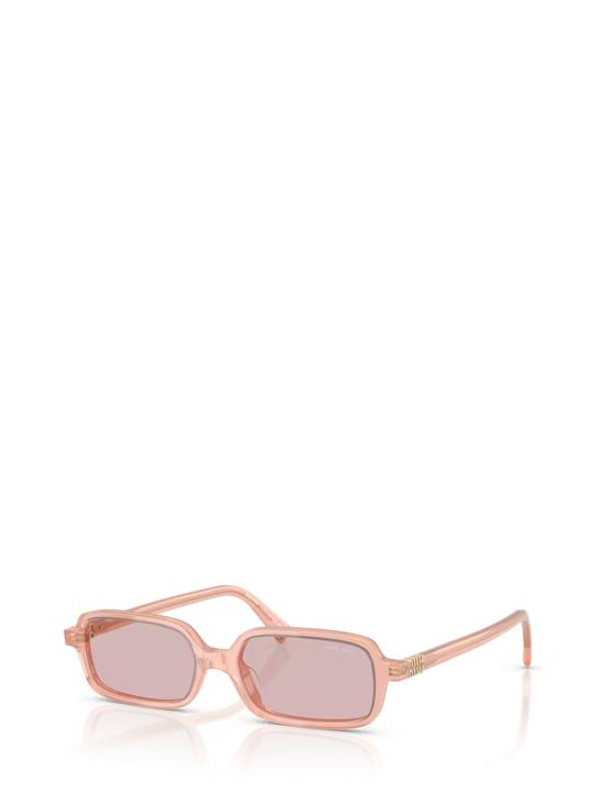 26FW 미우미우 리가드 선글라스 MU 11ZS 20I60V OPALINE PINK - MIU MIU