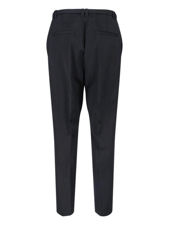 26SS 디젤 P-NEDAR 바이커 벨트 스트랩 테일러드 팬츠 A22877 0WICS 9XXA Black - DIESEL