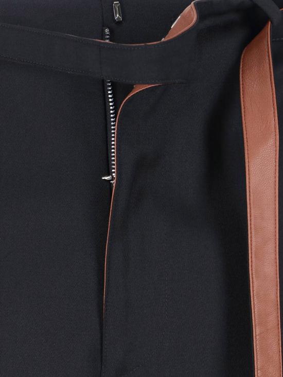 26SS 디젤 P-NEDAR 바이커 벨트 스트랩 테일러드 팬츠 A22877 0WICS 9XXA Black - DIESEL