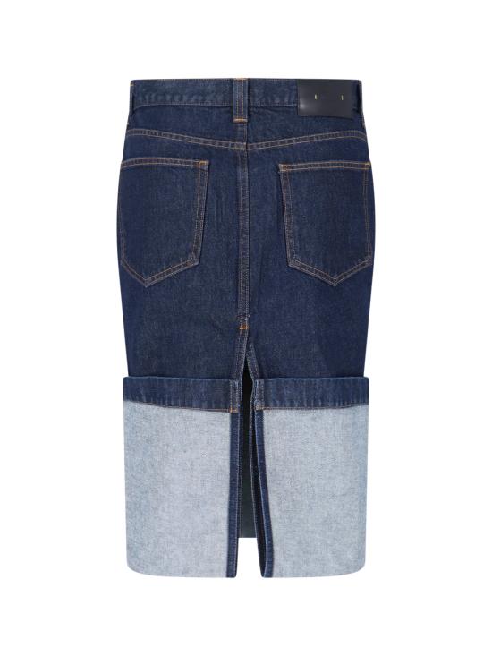 26SS 케이트 미디 스커트 1190908040 W908 Blue - KHAITE