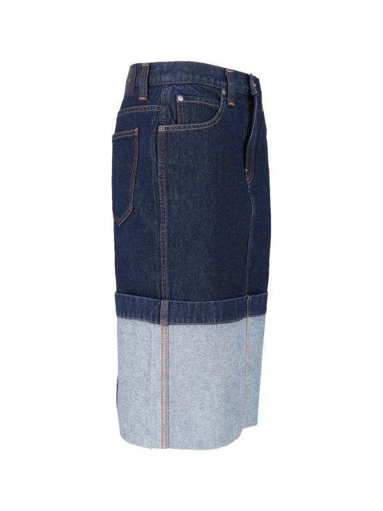 26SS 케이트 미디 스커트 1190908040 W908 Blue - KHAITE