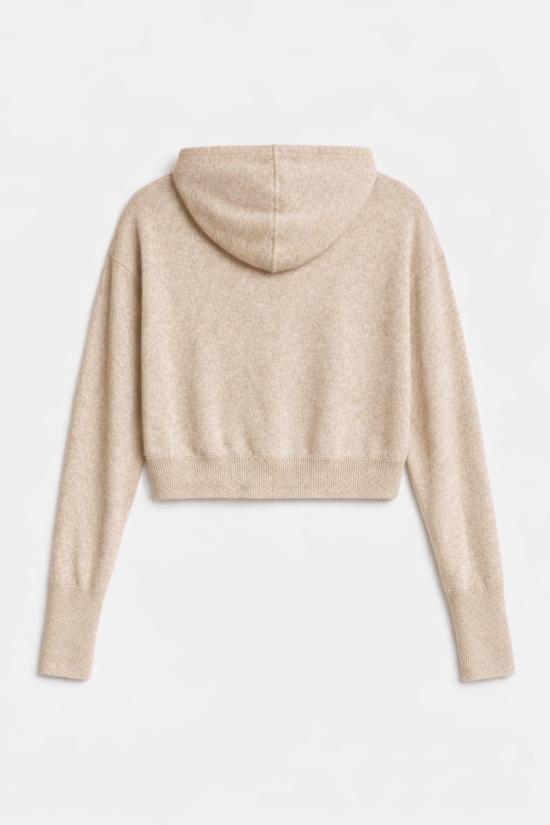  더 타일 클럽 스웨터 타일 클럽 에이미 캐시미어 지퍼 후드 티셔츠 - THE TILE CLUB