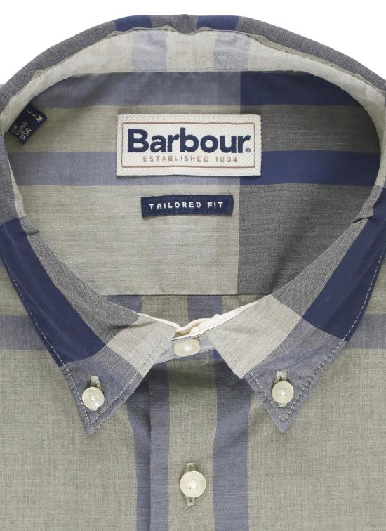 26SS 바버 셔츠 MSH5071 MSHTN40 Green - BARBOUR