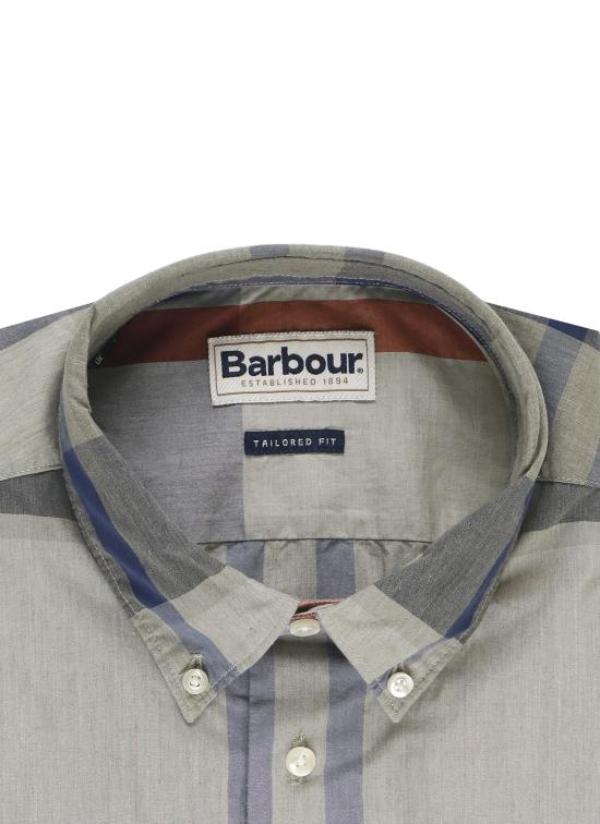 26SS 바버 긴팔 셔츠 MSH5071 MSHTN40 Green - BARBOUR