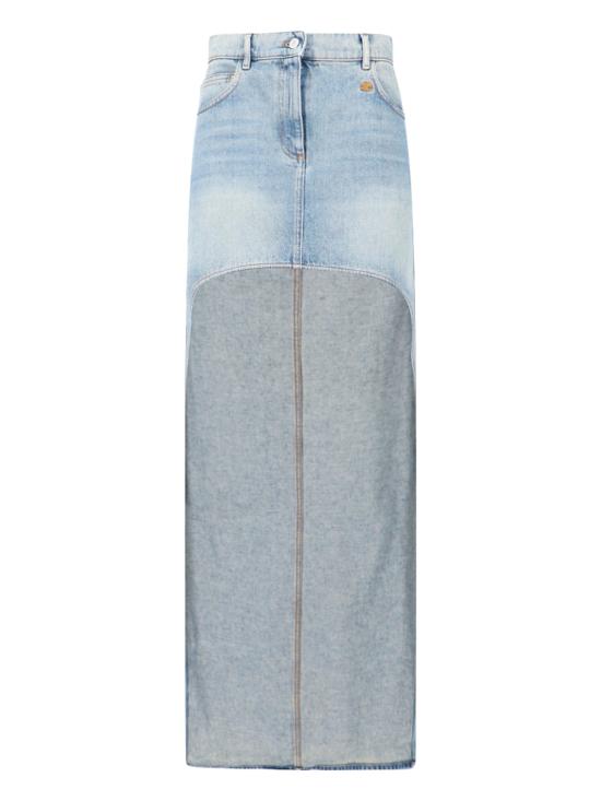 26SS 쿠레쥬 미디 스커트 126DJU346DE0058 7055 Blue