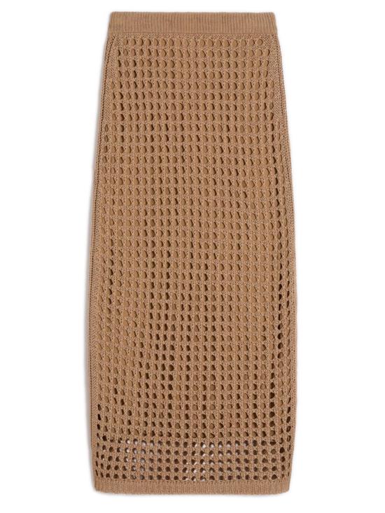 26SS 막스마라 미디 스커트 2611301029600 002 Beige