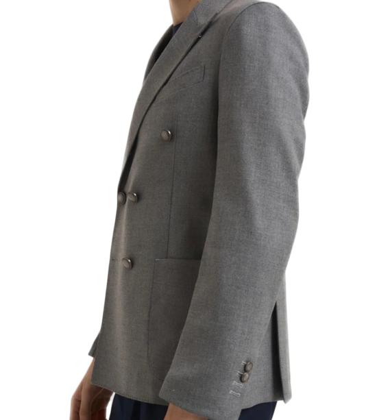 25FW 바르나바 자켓 GKS 607 VIGAN GRIGIO Grey - BHARNABA