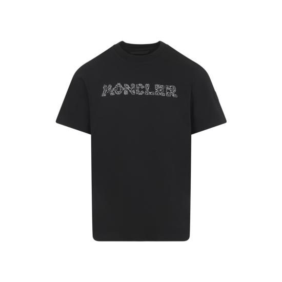 26SS 몽클레어 반팔 티셔츠 L10918C00025 89AUG Black