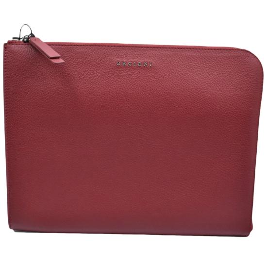  오르치아니 클러치/파우치 P00734 PORTADOCUMENTI Burgundy