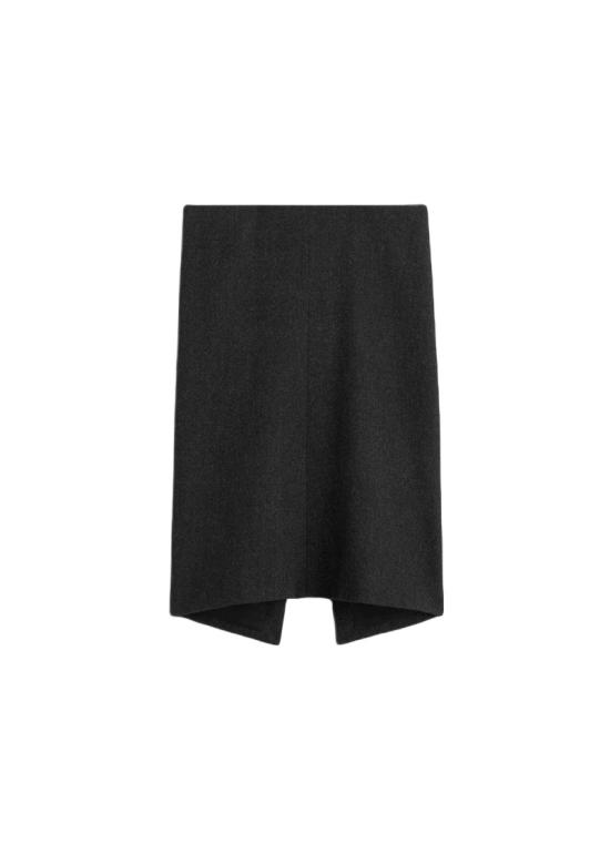 26SS 토템 스커트 261WRB0379FB0562 Black