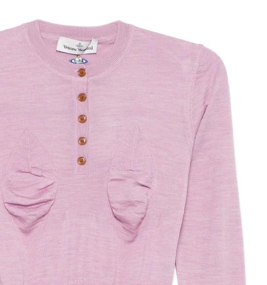 25FW 비비안웨스트우드 니트웨어 1803006TY003Y Purple - VIVIENNE WESTWOOD