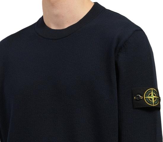 26SS 스톤 아일랜드 스웨터 L1S155100023S01B2 Blue - STONE ISLAND