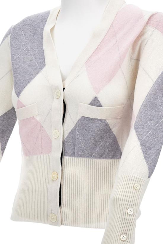 25FW 톰브라운 가디건 FKC659AY2001100 Neutrals - THOM BROWNE