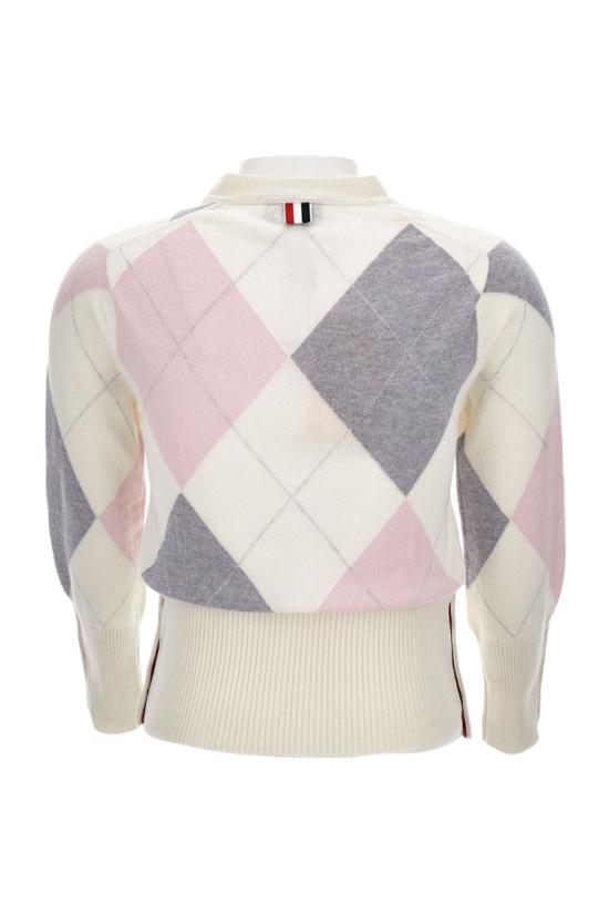 25FW 톰브라운 니트웨어 FKC659AY2001100 Neutrals - THOM BROWNE