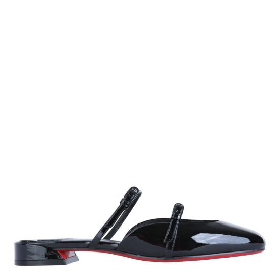 26SS 크리스챤 루부탱 뮬/슬리퍼 1260579B439 Black