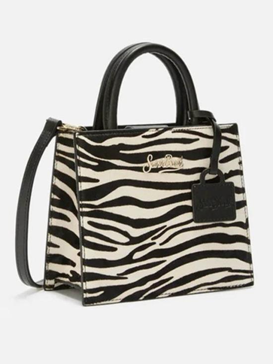 25FW 세인트바쓰 토트백 SHOPBAGMINI00711I Black - MC2 SAINT BARTH