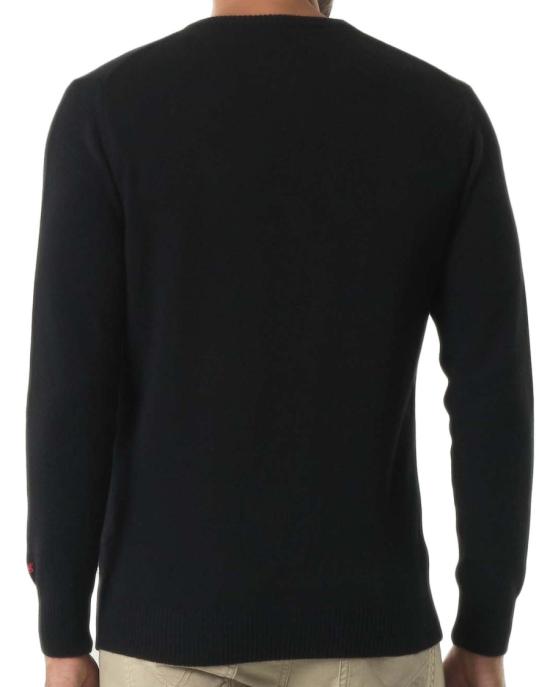 25FW 세인트바쓰 긴팔 티셔츠 HERON02233I Black - MC2 SAINT BARTH