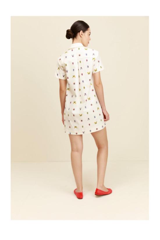  Project Adamo 숏 원피스 프로젝트 아다모 와스프 드레스 아이보리 - OTHER BRANDS