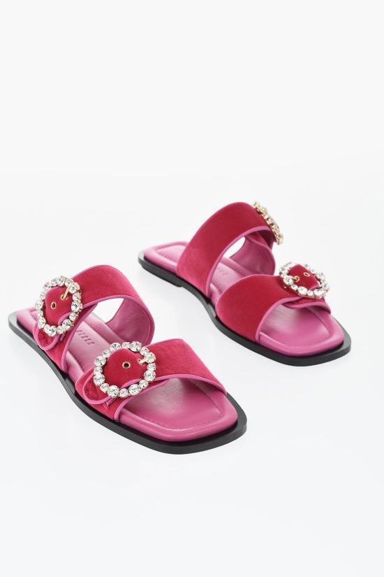  아마토 다니엘레 샌들 W243VELLUTO VITELLO FUXIA Pink