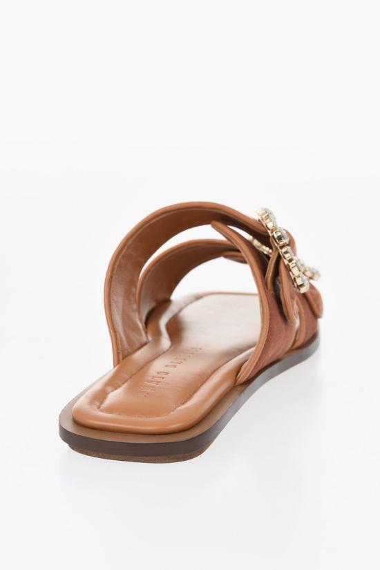  아마토 다니엘레 샌들 W243VELLUTO VITELLO ARANCIO Orange - AMATO DANIELE