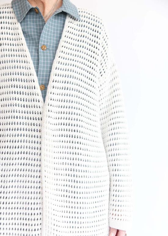  로렌 마누지안 가디건 로렌 마누기안 네트 - LAUREN MANOOGIAN