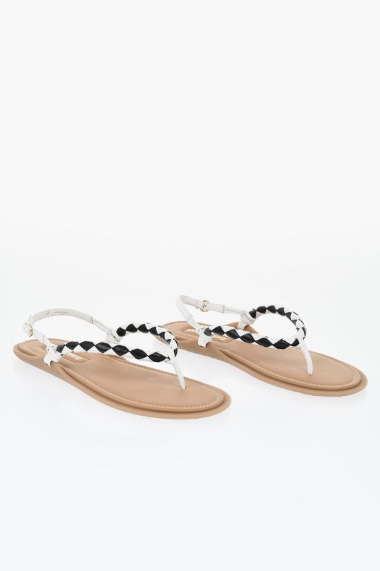  미우미우 샌들 5Y408E2CSPF0964 Black White