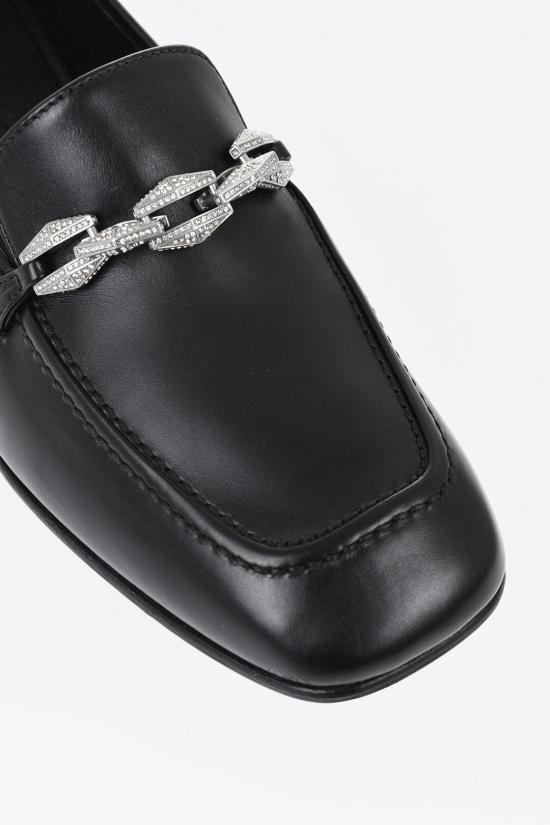  지미추 로퍼 DIAMOND TILDA LOAFER BZX BLACK CRYSTAL Black - JIMMY CHOO