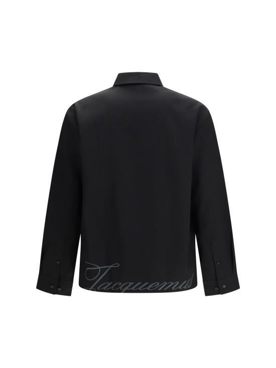 26SS 자크뮈스 긴팔 셔츠 SHM00576AW00739 990 BLACK - JACQUEMUS