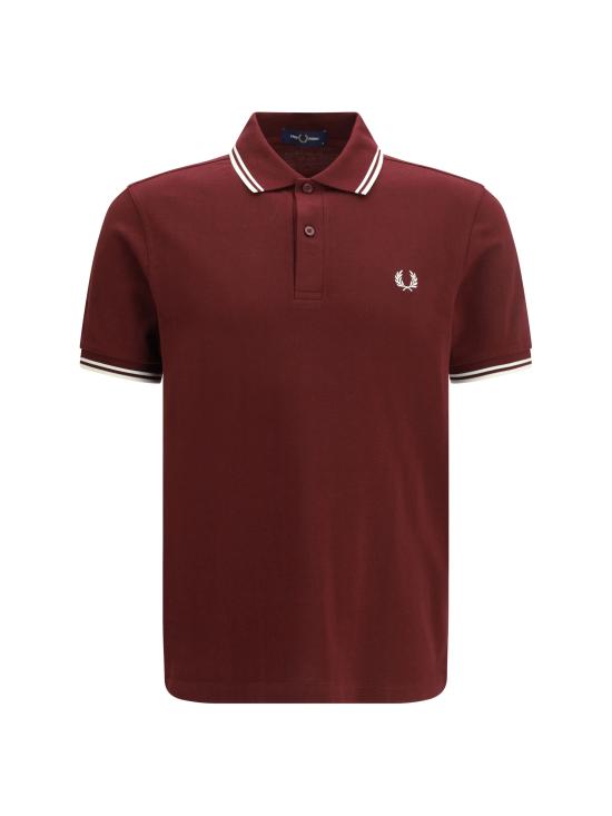 26SS 프레드페리 폴로 티셔츠 M3600P 597 BORDEAUX