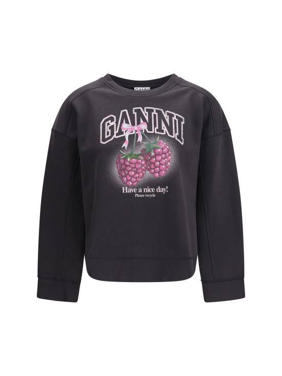 26SS 가니 후드 티셔츠 A1060076 252 GREY