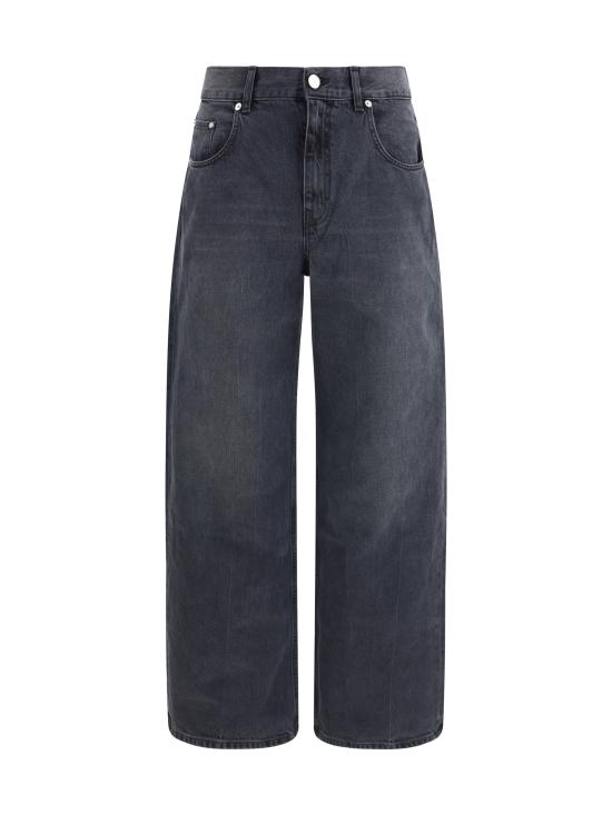 26SS 세퍼 데님 팬츠 MSS26RELAXEDBLA BLACKWORNW