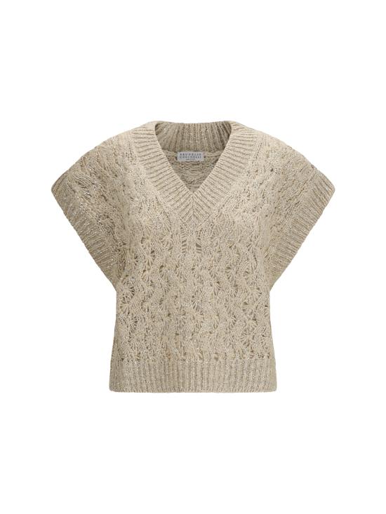 26SS 브루넬로 쿠치넬리 스웨터 MEA371112 CBU80 BEIGE