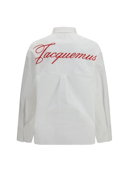 26SS 자크뮈스 긴팔 셔츠 SHM00588AW00648 100 WHITE - JACQUEMUS