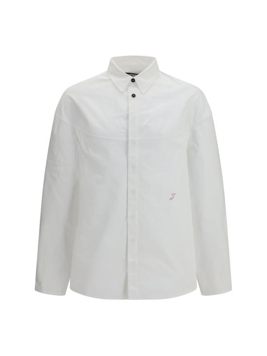 26SS 자크뮈스 긴팔 셔츠 SHM00588AW00648 100 WHITE