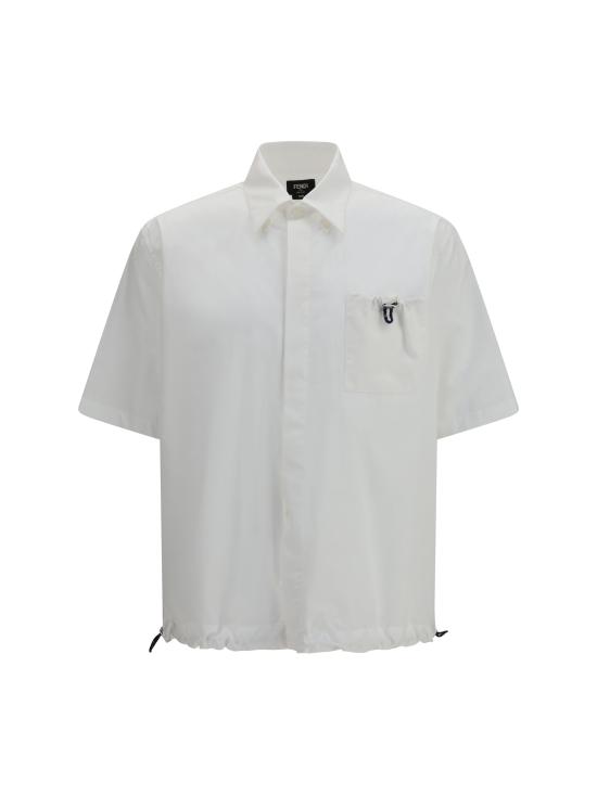 26SS 펜디 긴팔 셔츠 FS1365AYXG F0QA0 WHITE