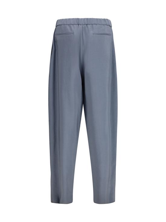26SS 조르지오 아르마니 스트레이트 팬츠 GM003240TE10081 U9327 GREY - GIORGIO ARMANI